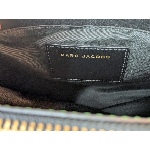 Marc Jacobs Little Big Shot Leather Satchel Black, Green & Pink - Picture 9 of 16